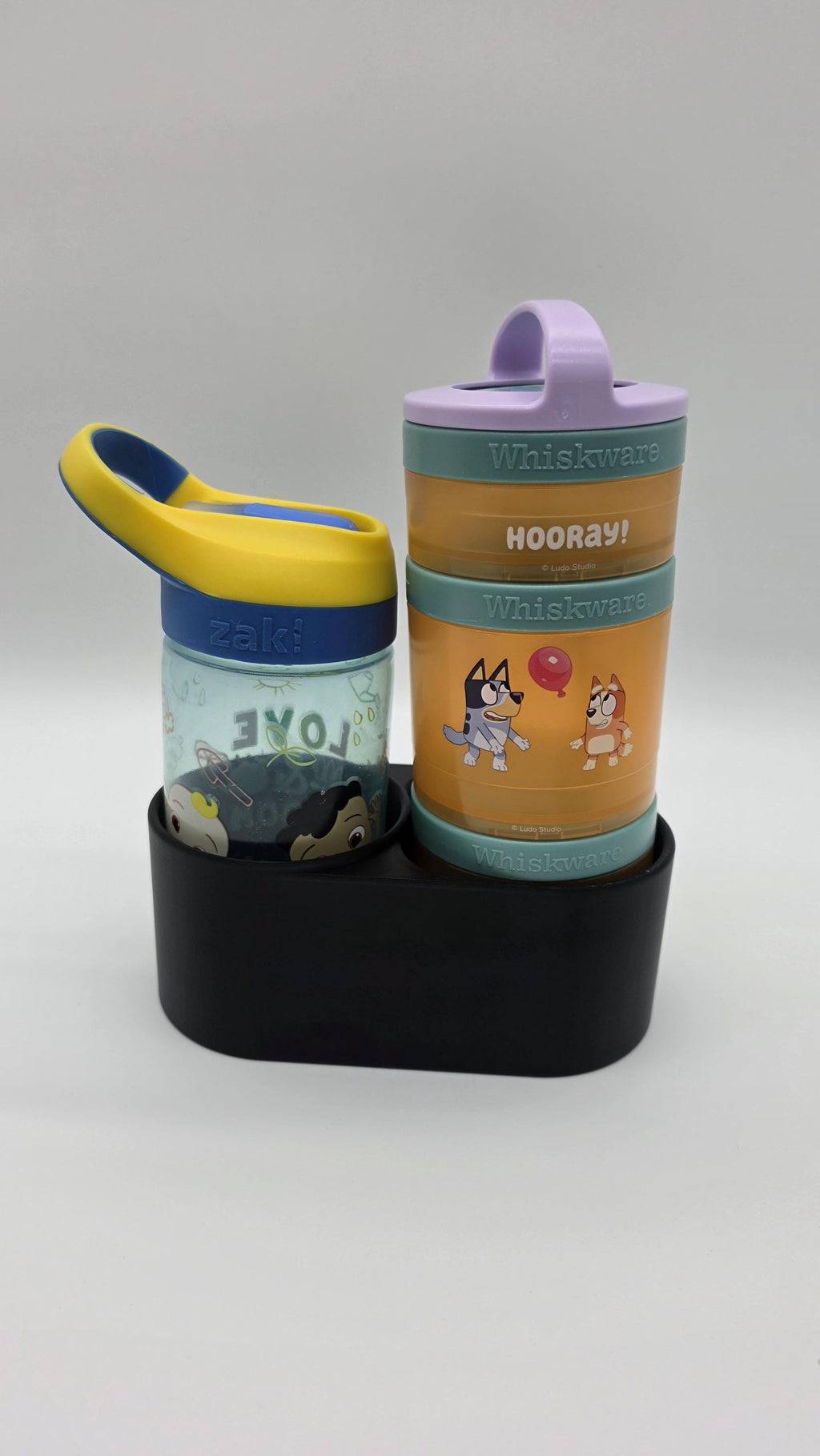 Cup Holder + Snack Tray Upgrade – Compatible with Nuna REVV Car Seat – Fits Zak Cups
