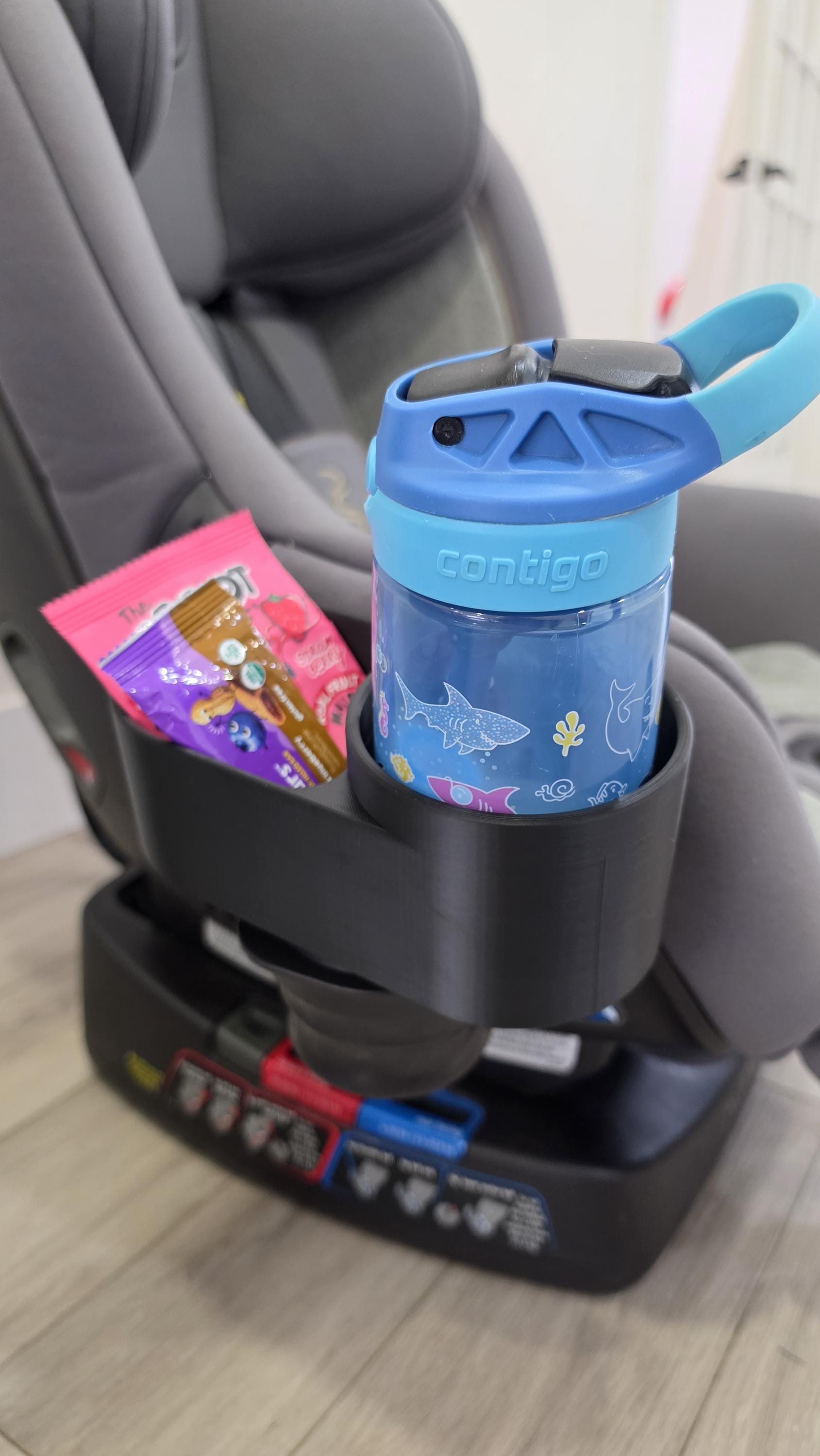 Nuna RAVA Cup Holder Upgrade | Raised Cup Holder Insert | Snack & Drink Holder