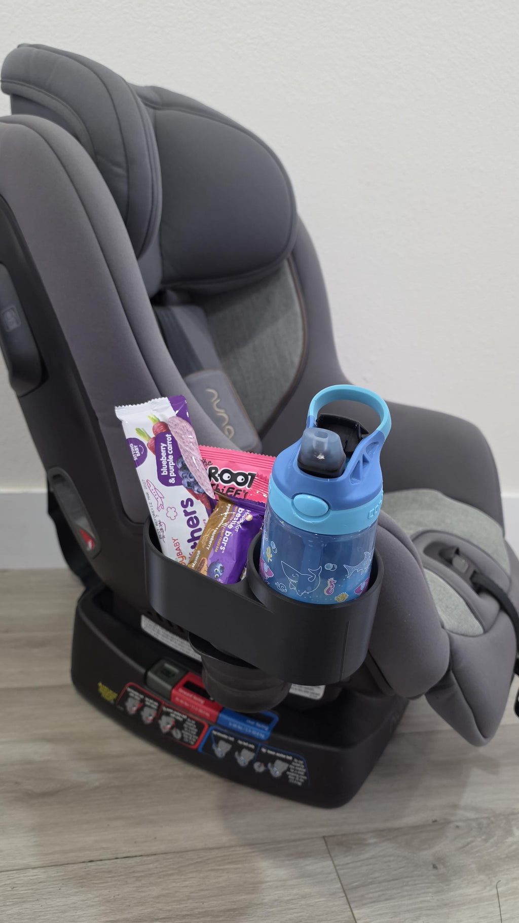 Nuna RAVA Cup Holder Upgrade | Raised Cup Holder Insert | Snack & Drink Holder