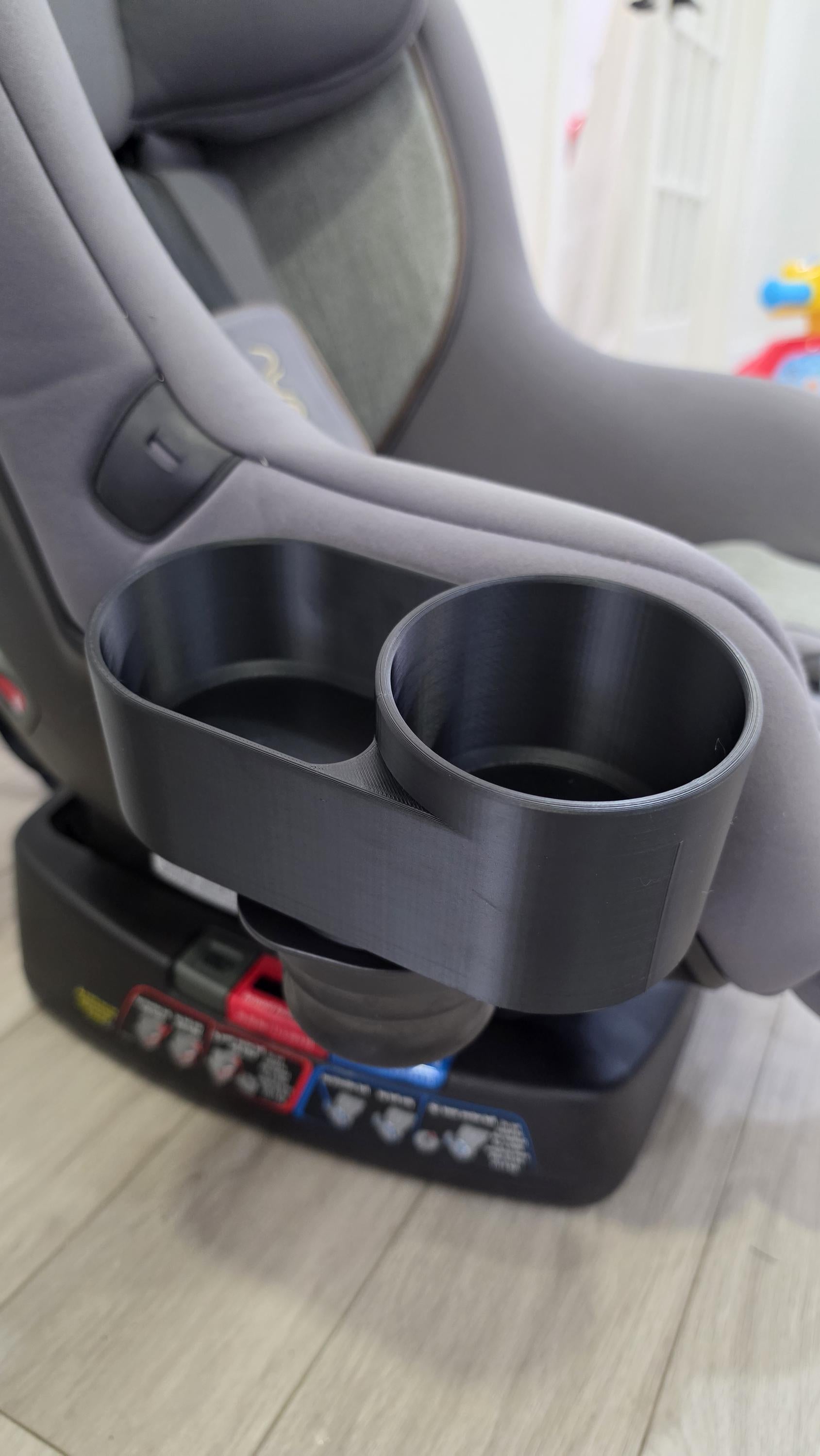 Nuna RAVA Cup Holder Upgrade | Raised Cup Holder Insert | Snack & Drink Holder