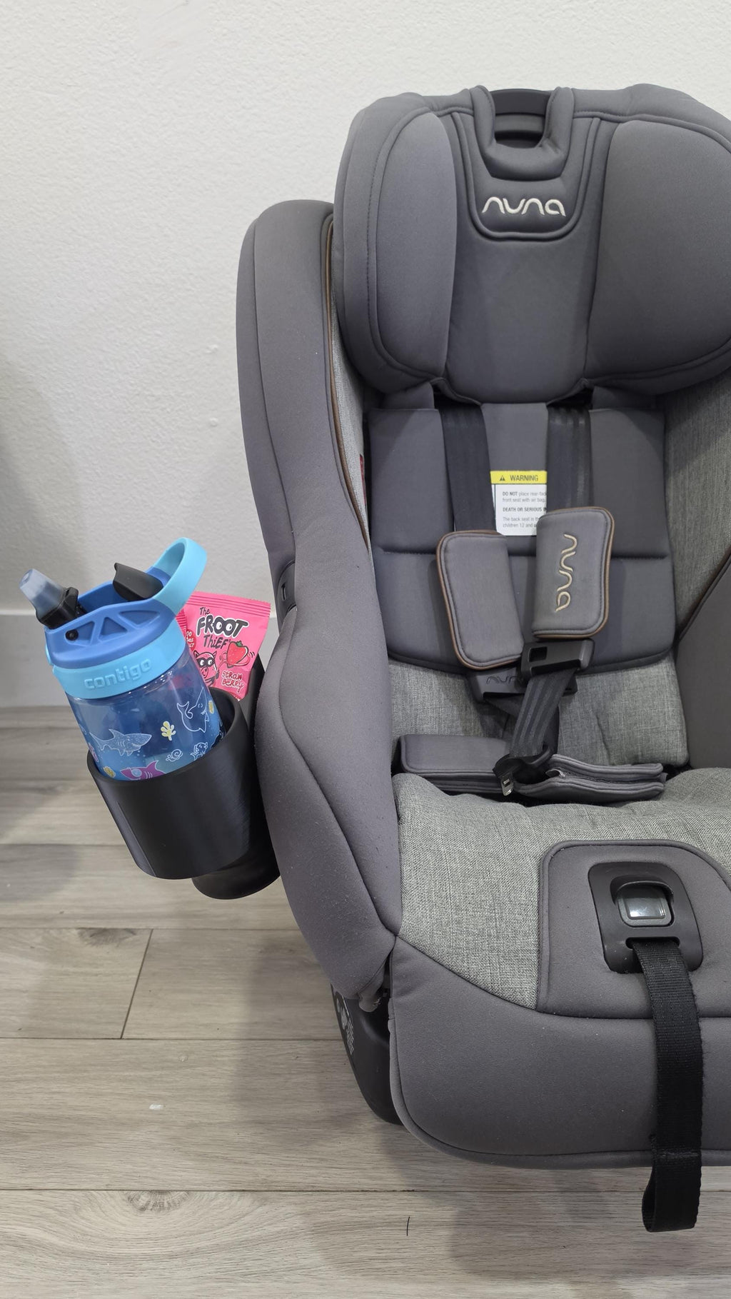 Nuna RAVA Cup Holder Upgrade | Raised Cup Holder Insert | Snack & Drink Holder
