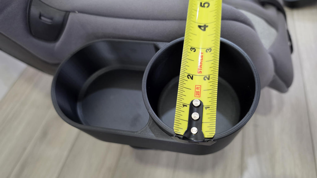 Nuna EXEC Cup Holder Upgrade | Raised Cup Holder Insert | Snack & Drink Holder