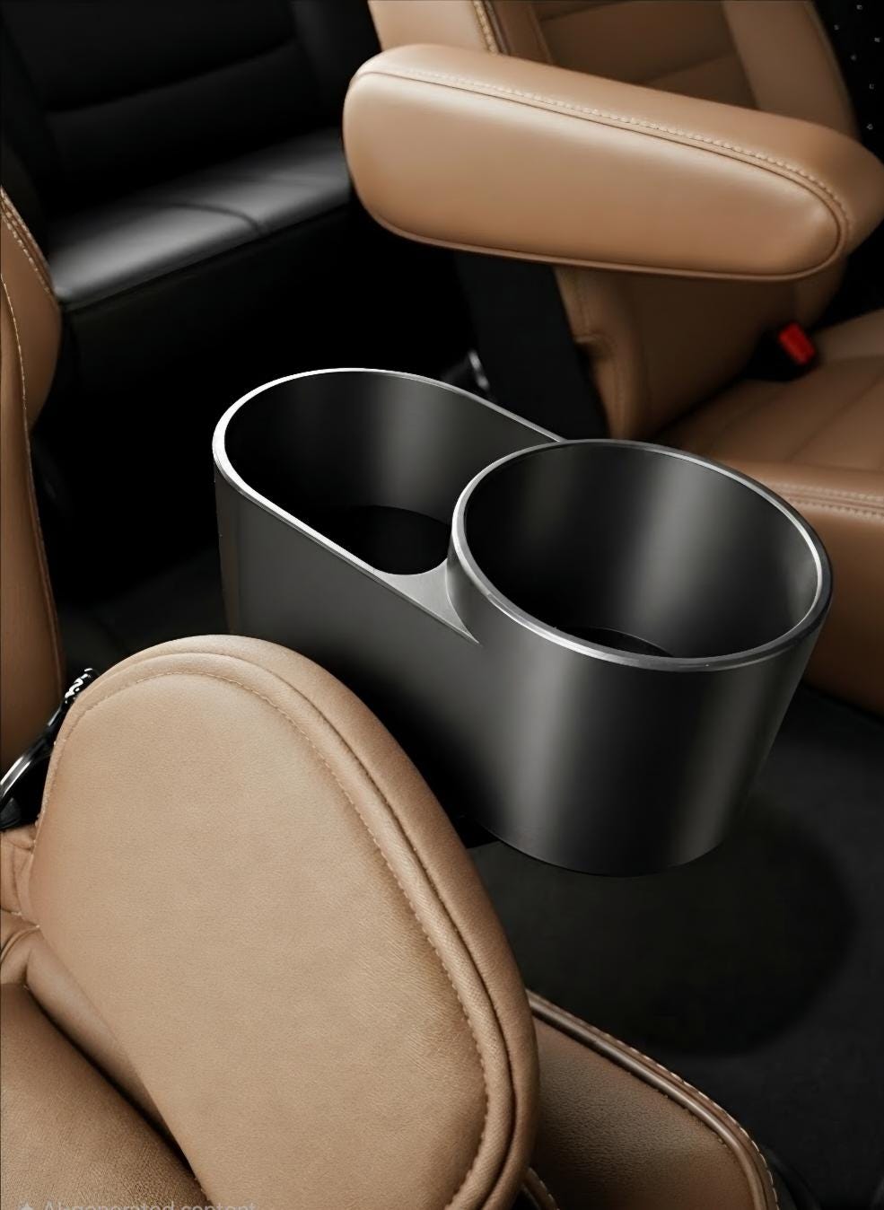 Nuna EXEC Cup Holder Upgrade | Raised Cup Holder Insert | Snack & Drink Holder