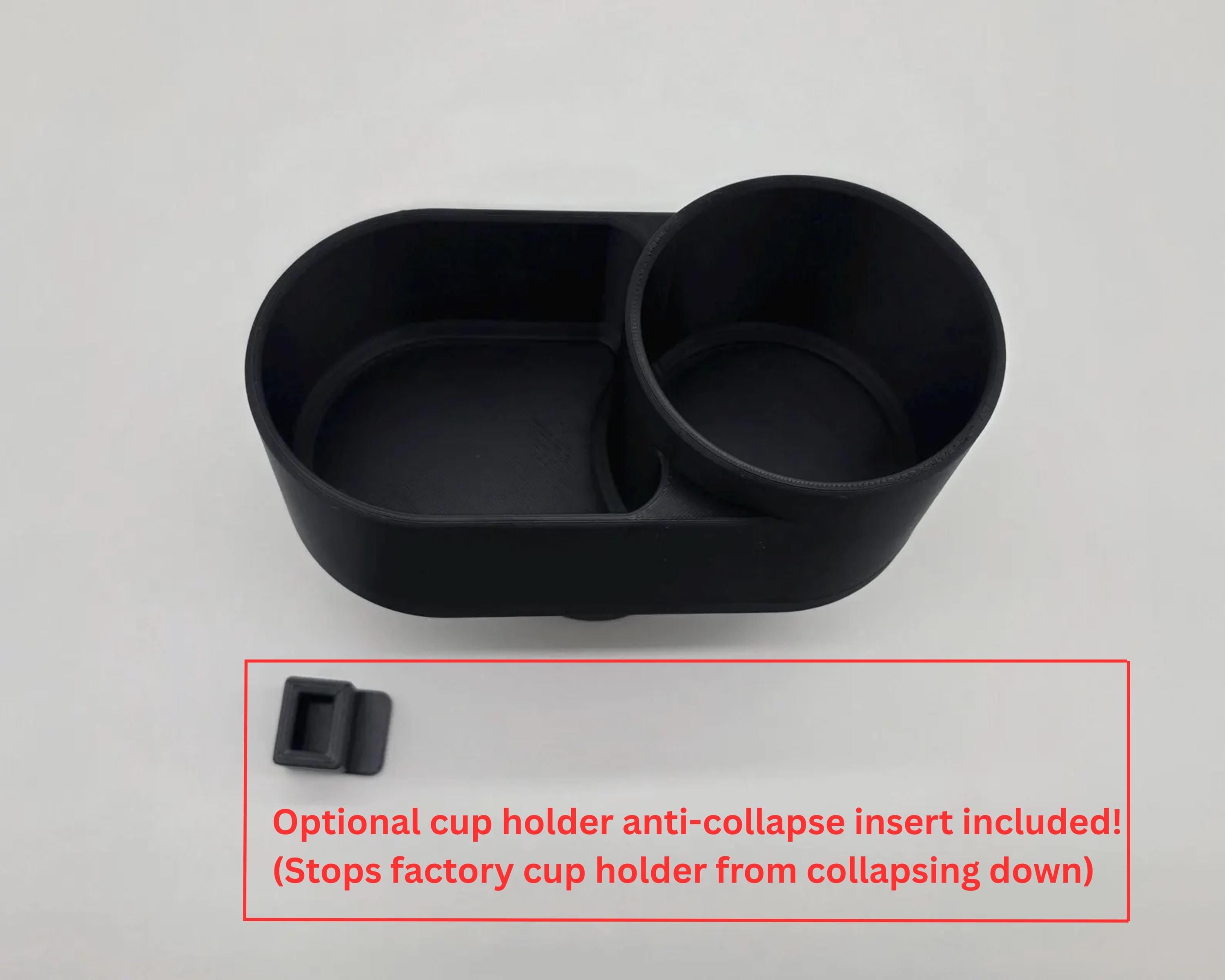 Nuna RAVA Cup Holder Upgrade | Raised Cup Holder Insert | Snack & Drink Holder