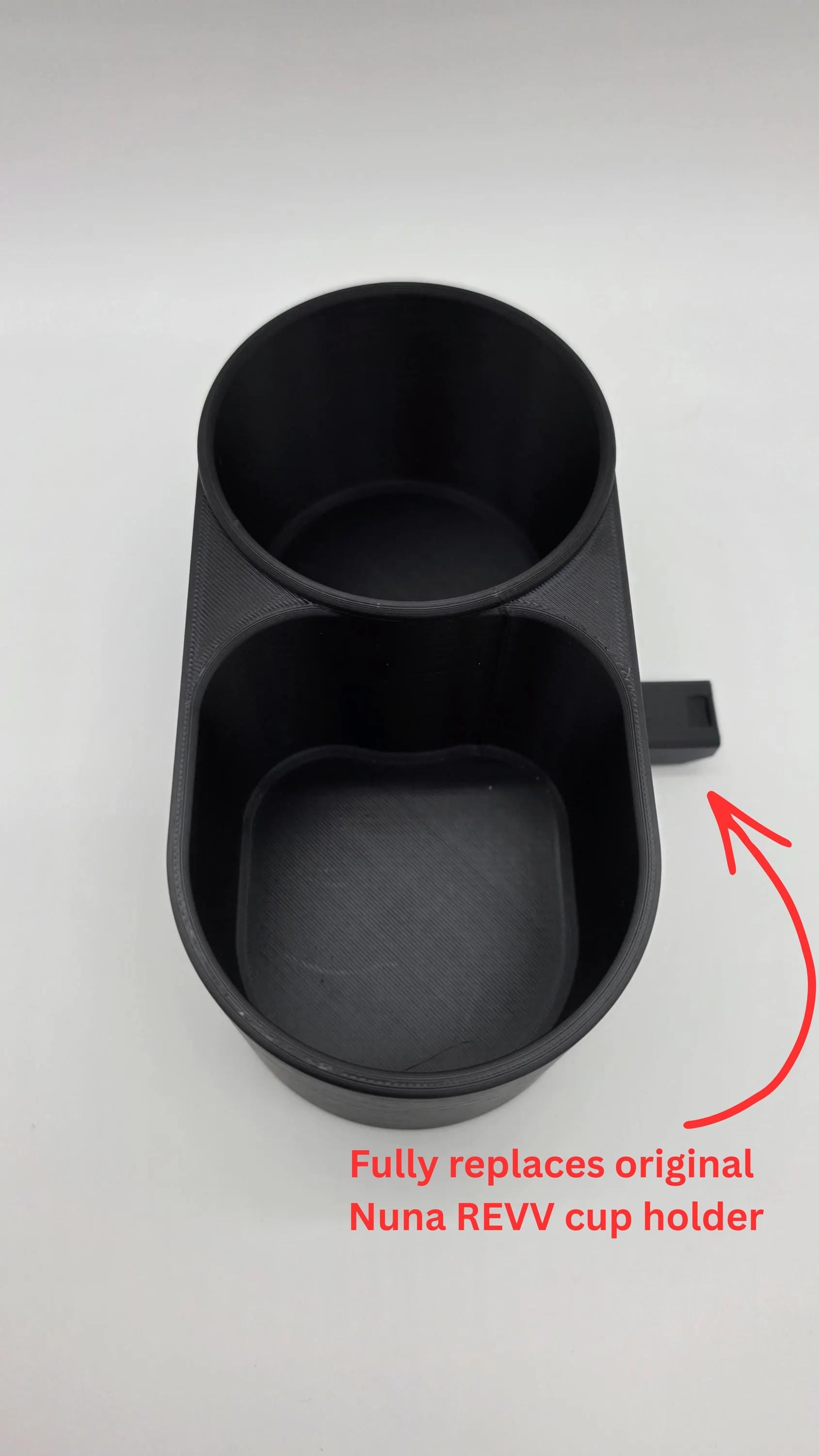 Nuna REVV Car Seat Cup Holder Upgrade – Fits Larger Cups