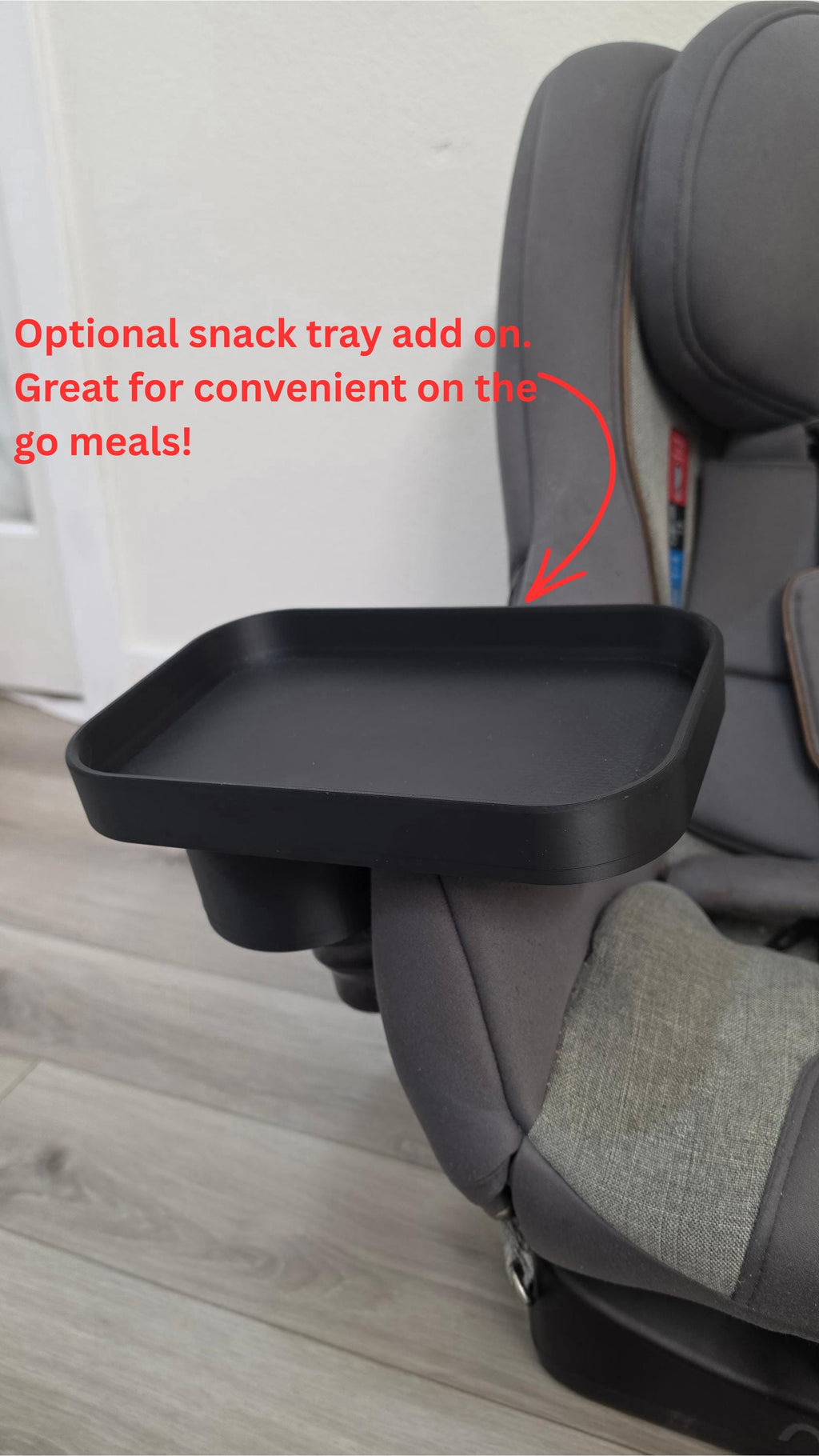 Nuna RAVA Cup Holder Upgrade | Raised Cup Holder Insert | Snack & Drink Holder