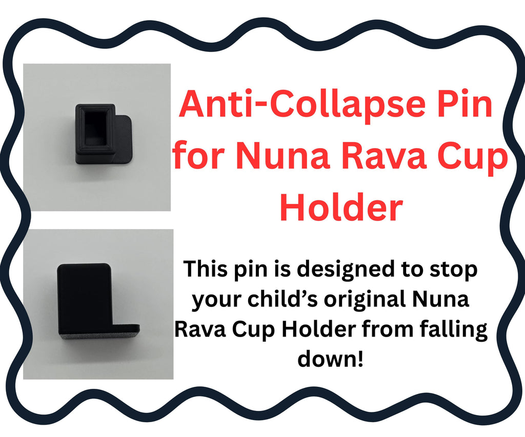 Anti-Collapse Pin For Nuna RAVA Cup Holder | Stop RAVA Cupholder From Falling Down
